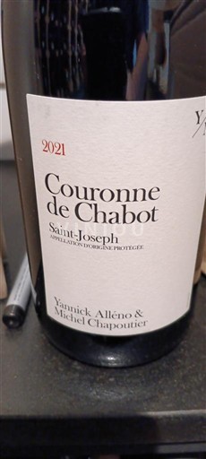 Rhône-dalen Saint-Joseph Couronne de Chabot 2021
