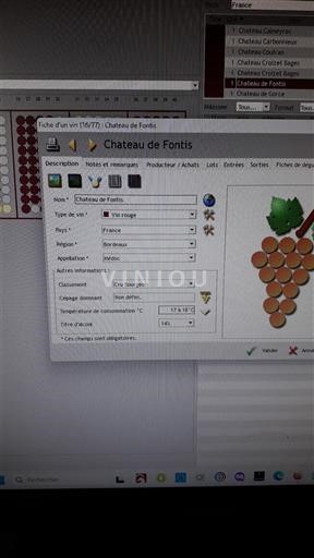 Bordeaux Médoc Cru Bourgeois Château Fontis 2009