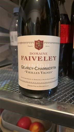 Bourgogne Gevrey-chambertin Domaine Faiveley Vieilles Vignes 2019