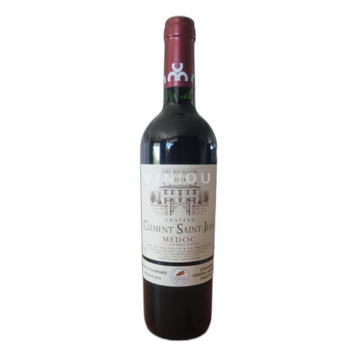 Bordeaux Médoc Château Clément Saint-Jean 2014