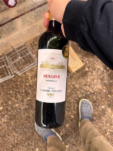 Burdeos Bordeaux Lamothe Vincent Réserve 2023