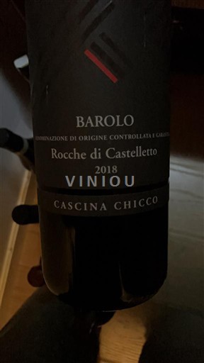 Piemonte Barolo Cascina Chicco Rocche di Castelletto 2018