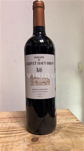 Bordeaux Pessac-Léognan Domaine Larrivet Haut-Brion 2019