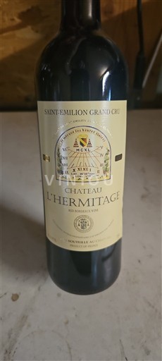 Bordeaux Saint-Émilion Grand Cru Grand Cru Château L'Hermitage 2007