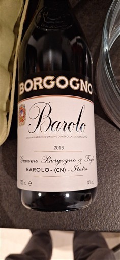 Piémont Barolo Giacomo Borgogno & Figli 2013