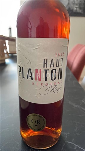 Jihozápad Bergerac Haut Planton 2015