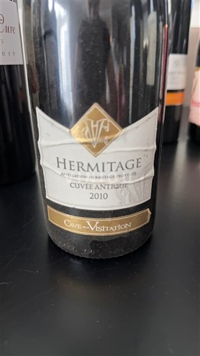 Rhône-dalen Hermitage Cave de la Visitation Antique 2010