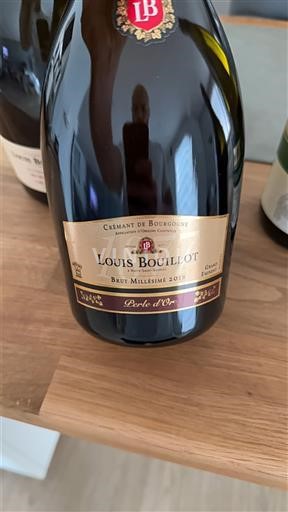 Bourgogne Crémant-de-Bourgogne Louis Bouillot Perle d'Or 2018