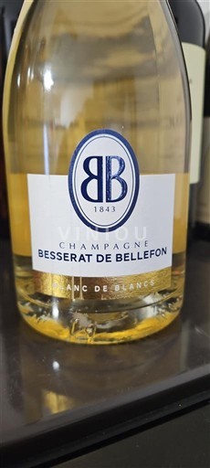 Vinos Espumosos Blanc brut Blanc de Blancs Besserat de Bellefon Non millésimé Francia Champaña Champán AOC