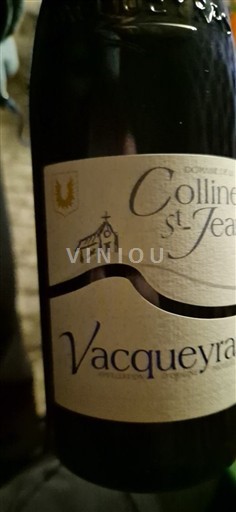 Thung lũng Rhône Vacqueyras Collines St Jean Không niên vụ