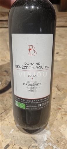 Langvedok Faugères Domaine Bénézech-Boudal 2020