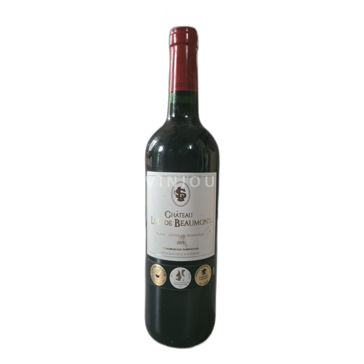 Bordéus Blaye-Côtes-de-Bordéus Château Luc de Beaumont 2015