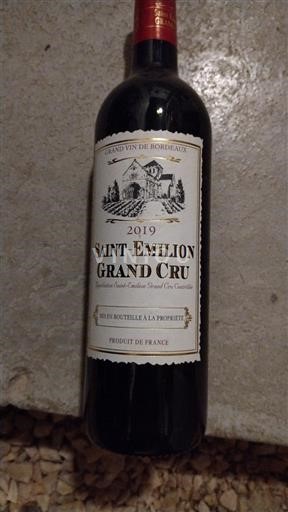 Bordeaux Saint-Émilion Grand Cru Union De Producteurs De Saint Emilion, Haut Gravet 2019