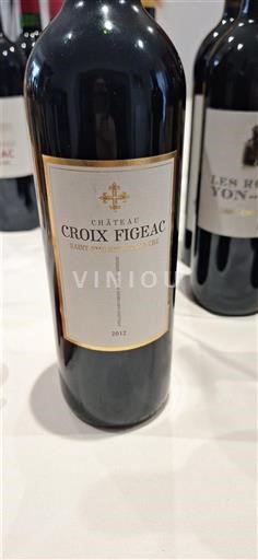 Bordeaux Saint-Émilion Grand Cru Château Croix Figeac 2012