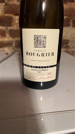 Vallée de la Loire Vouvray Famille Bougrier Confidences 2023