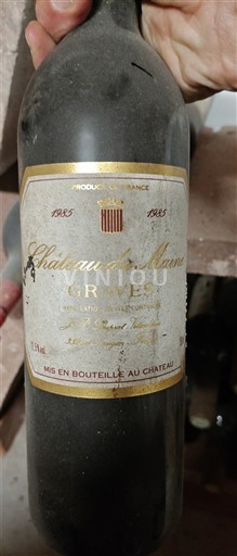 Bordeaux Graves Château Murna 1985