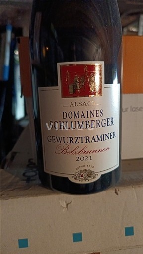 Alsace Domaine Schlumberger Gewurztraminer Belzbrunnen 2021