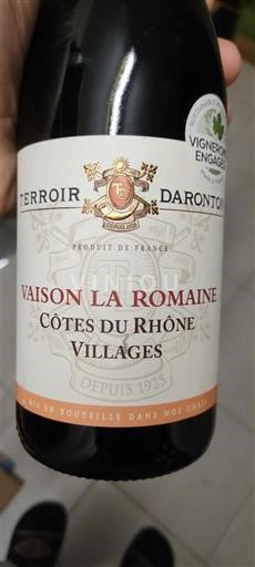 Thung lũng Rhône Côtes-du-rhône-villages Terroir Daronton Vaison la Romaine 2022