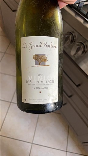 Burgundy Mâcon and Mâcon-Villages Le Grand Sorbier La Bérangée 2015