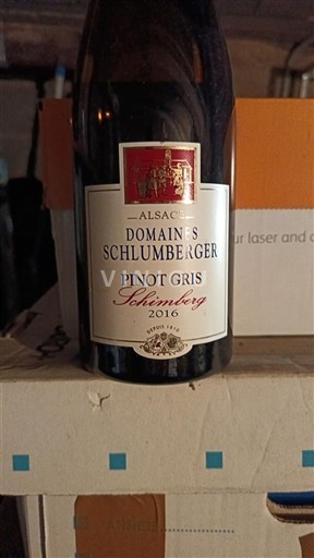 Alsace Domaine S Schlumberger Pinot Gris Schimberg 2016