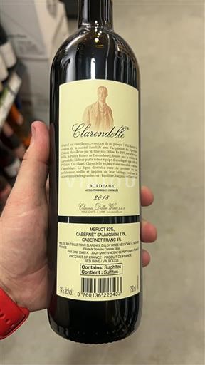 Bordeaux Clarendelle 2018