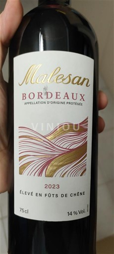 Bordeaux Malesan 2023