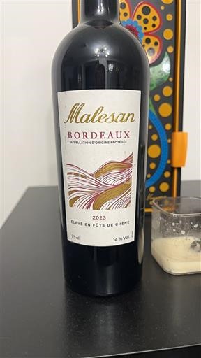 Bordeaux Malesan 2023