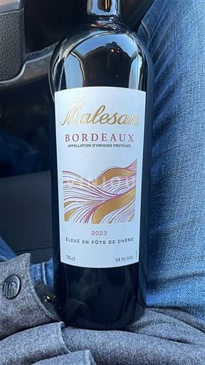 Burdeos Bordeaux Malesan 2023