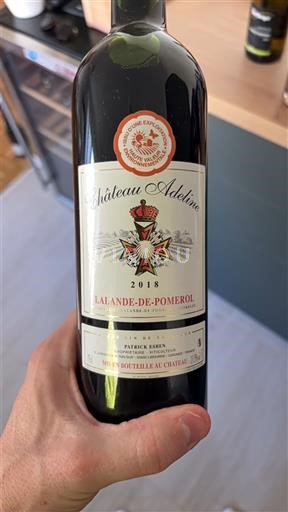 Bordeaux Lalande-de-Pomerol Château Adeline 2018