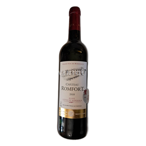 Bordeaux Blaye-côtes-de-bordeaux Château Romfort 2018