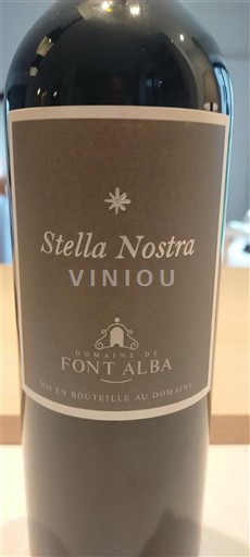 Thung lũng Rhône Luberon Domaine Font Alba Stella Nostra 2020