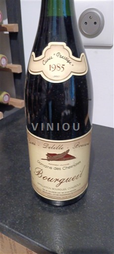 Loirevallei Bourgueil Domaine Des Chesnaies Prestige 1985