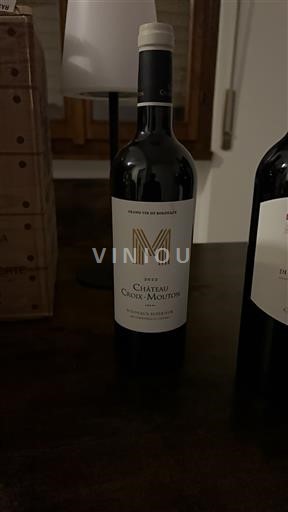 Bordeaux Bordeaux supérieur Château Croix-Mouton M 2021