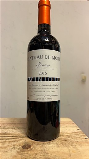 Bordeaux Graves Château Mont 2016