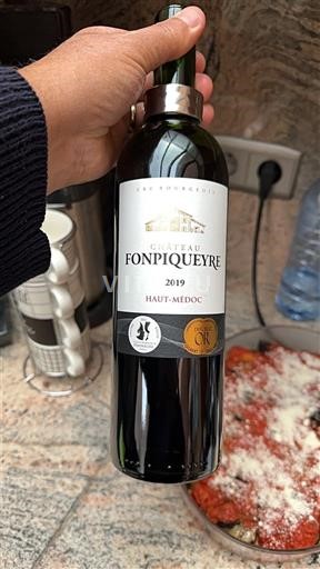 Bordeaux Haut-Médoc Cru Bourgeois Château Fonpiqueyre 2019