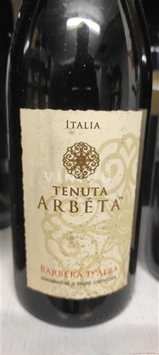 Piemonte Barbera d'Alba Tenuta Arbeta 2018