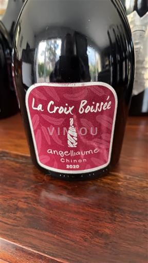 Thung lũng sông Loire Chinon Angelliaume La Croix Boissée 2020