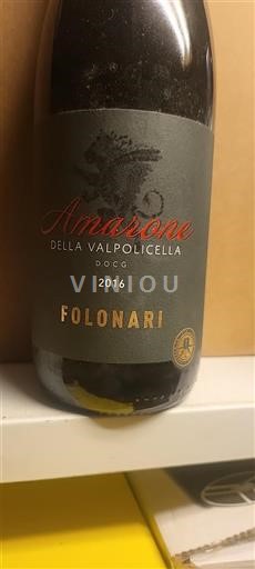 Veneto Amarone della Valpolicella Folonari 2016