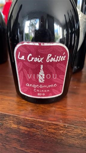 Thung lũng sông Loire Chinon Angelliaume La Croix Boissée 2019