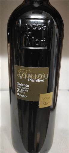 Puglia Salento Rocca dei Mori Briaco Primitivo 2020