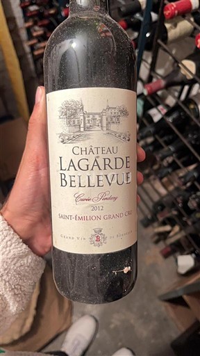 Bordeaux Saint-Émilion Grand Cru Grand Cru Château Lagarde Bellevue Prestige 2012