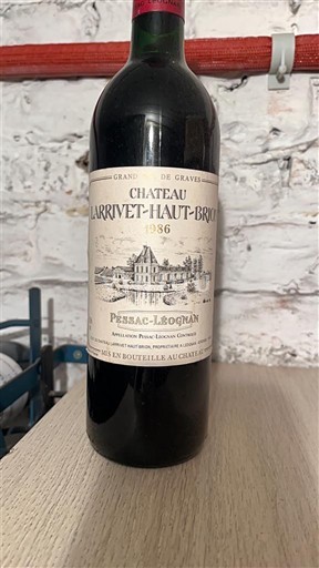 Bordeaux Pessac-Léognan Château Larrivet Haut-Brion 1986