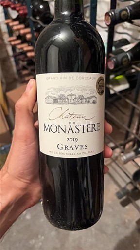Bordeaux Graves Château Monastère 2019