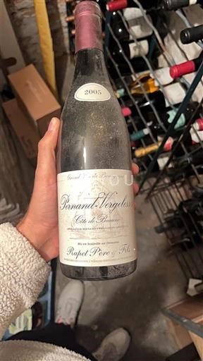 Burgundija Pernand-Vergelesses Rapet Père & Fils 2005