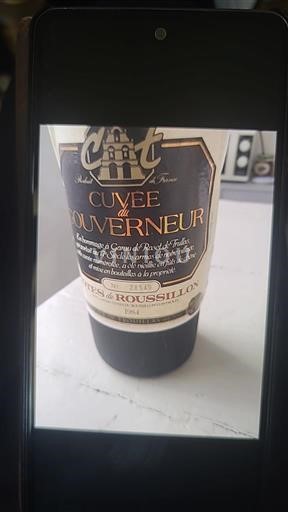 Roussillon Côtes-du-roussillon Château Gouverneur du Gouverneur 1984