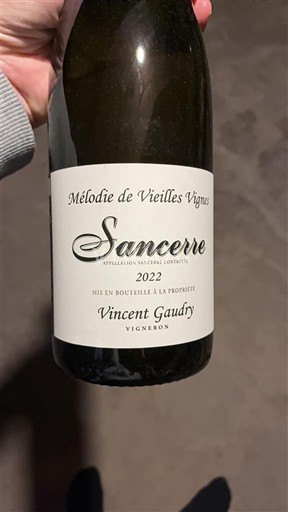 Údolí Loiry Sancerre Vincent Gaudry Mélodie de Vieilles Vignes 2022