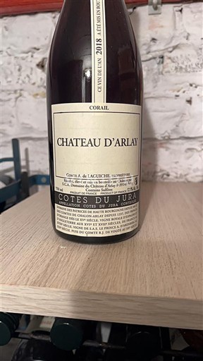 Jura No se traduce. Château Arlay Corail 2018