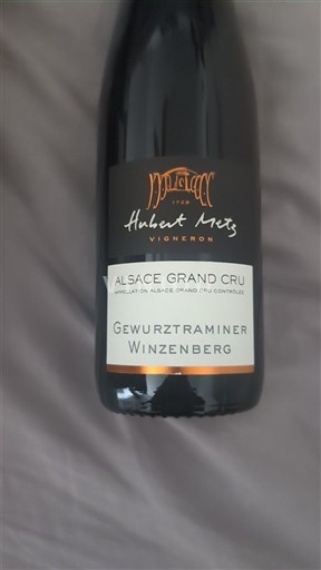 Alsazia Alsazia Grand Cru Grand Cru Hubert Metz Gewurztraminer Winzenberg 2019