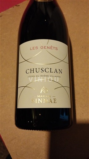 Vallée du Rhône Côtes-du-rhône-villages Maison Sinnae Les Genêts 2023