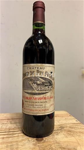 Bordeaux Saint-Émilion Grand Cru Grand Cru Classé Château La Tour du Pin Figeac 1979